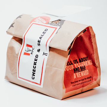 Food paper bag packaging